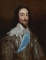 Portrait Of Charles I - (after) Daniel The Elder Mijtens