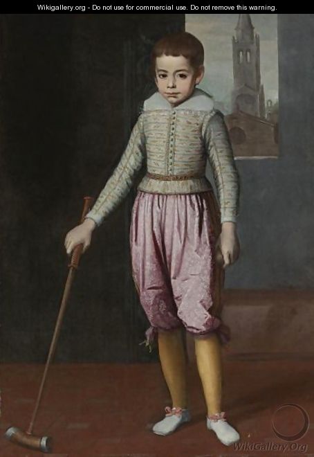 Portrait Of Federico Ubaldo Della Rovere - Claudio Ridolfi Verona