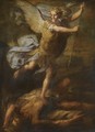 The Archangel Michael Defeating Satan - Neapolitan School