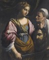 Judith With The Head Of Holofernes - Giovanni Francesco Guerrieri