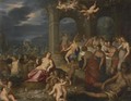 The Feast Of The Gods - The Marriage Of Peleus And Thetis - (after) Hans I Rottenhammer