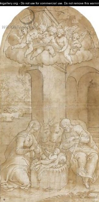 The Nativity - Bernardino Campi