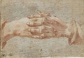 Study Of Clasped Hands - Andrea Boscoli