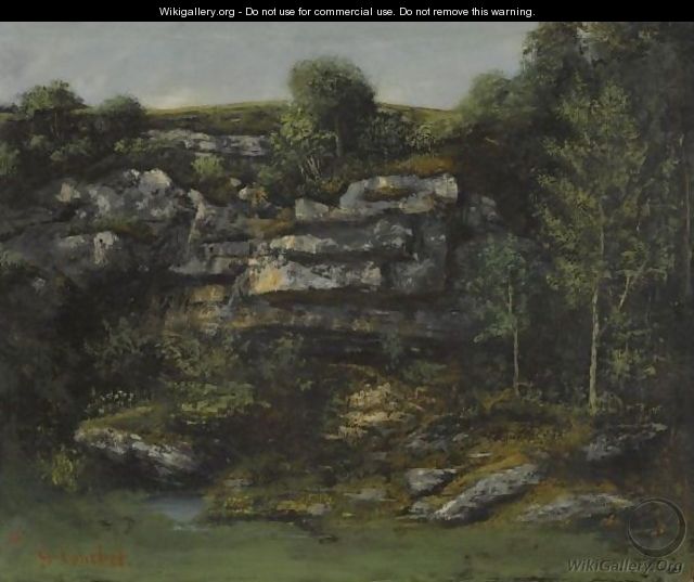 La Source - Gustave Courbet And Cherubino Pata