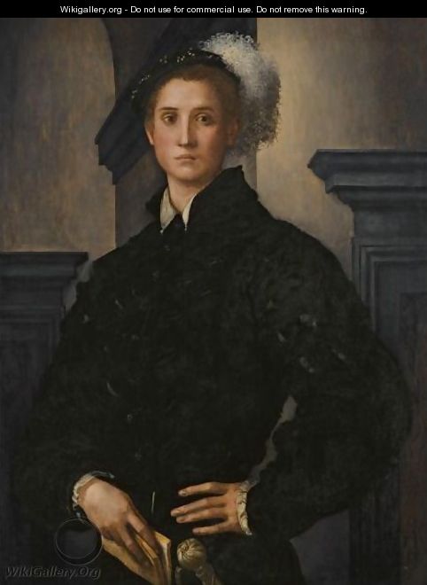 Portrait Of Cosimo I De Medici - (Jacopo Carucci) Pontormo
