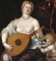 An Allegory Of Music - Simone Peterzano