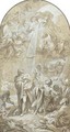 The Baptism Of Christ - Giovanni Gioseffo da Sole