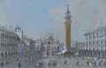 View Of Piazza San Marco - Giacomo Guardi