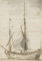 A Small Masted Boat - Claude-joseph Vernet