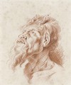 Head Of A Satyr - Jean-Antoine Watteau