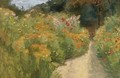 Blumenstauden Im Wannseegarten - Max Liebermann