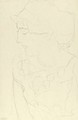 Female Bust In Profile Or Woman With Blouse - Gustav Klimt