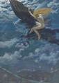 Dream Idyll (A Valkyrie) - Edward Robert Hughes R.W.S.