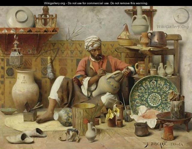 The Pottery Studio, Tangiers - Jean Discart