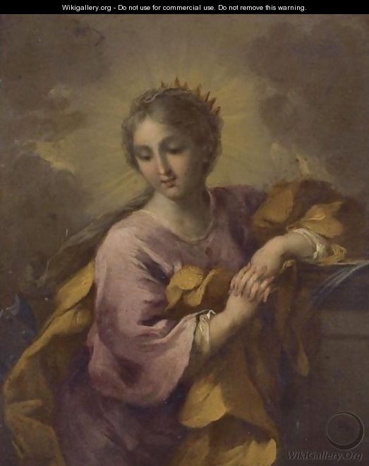 Saint Catherine - Michele Da Parma (see Rocca)