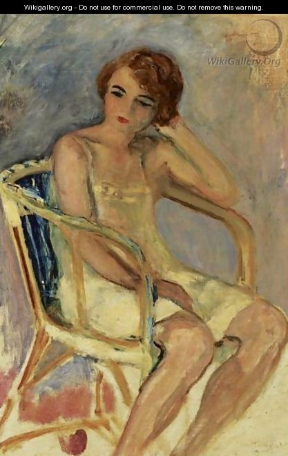 Jeune Femme Assise 2 - Henri Lebasque