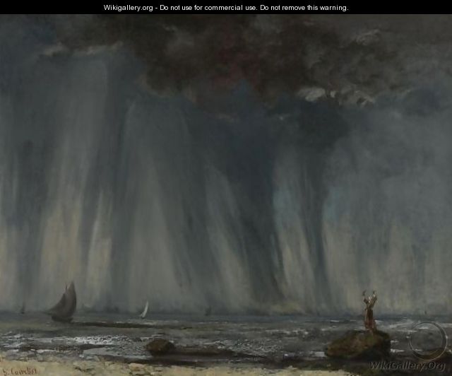 La Trombe - Gustave Courbet