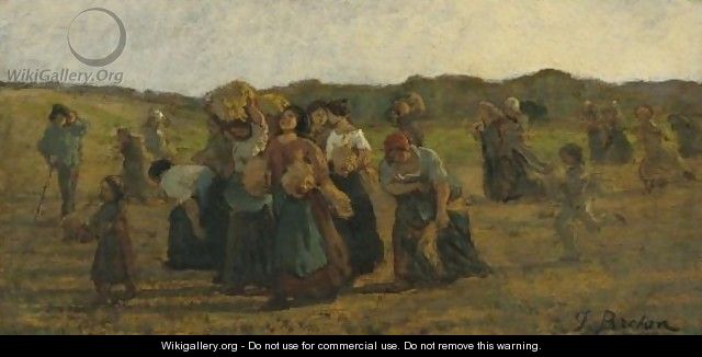 The Recall Of The Gleaners 2 - Jules (Adolphe Aime Louis) Breton