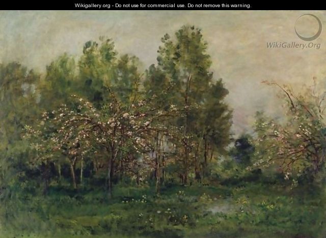 Apple Blossoms 2 - Charles-Francois Daubigny