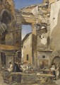 The Fish Market, Rome - Thomas Hartley Cromek