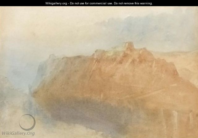The Fortress Of Ehrenbreitstein From Across The Rhine - Joseph Mallord William Turner