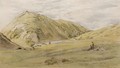 Entrance To Dovedale From Ashbourne, Derbyshire - John Linnell