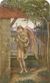 An Angel, From A Golden Thread - John Melhuish Strudwick