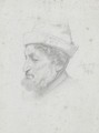 Study Of A Bust Of The Poet Bellini - Lord Frederick Leighton
