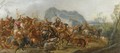 A Battle Between Scipio Africanus And The Carthaginians - Francesco Maria Raineri