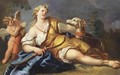 Diana Reclining In A Landscape - Gaspare Diziani