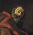 Figure Of A Bearded Man, Head And Shoulders, Wearing A Cope, Possibly One Of The Four Fathers Of The Church - Claude Vignon