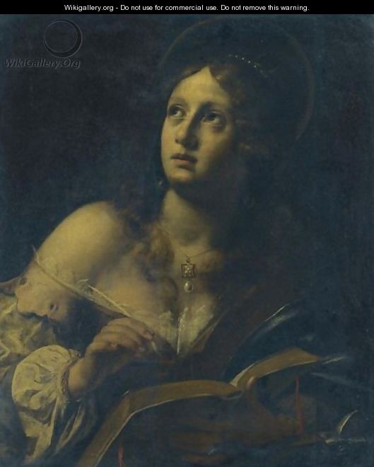 Saint Catherine Of Alexandria - Giovanni Martinelli
