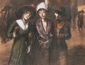 Three Women - Theophile Alexandre Steinlen