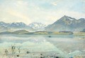 Lake Thun With Bluemlisalp And Niesen - Ferdinand Hodler