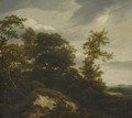 A Wooded Dune Landscape - Jacob Van Ruisdael