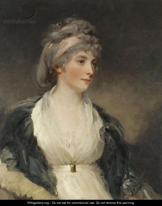 Portrait Of Harriet Brouncker Of Boveridge, Dorset - John Hoppner
