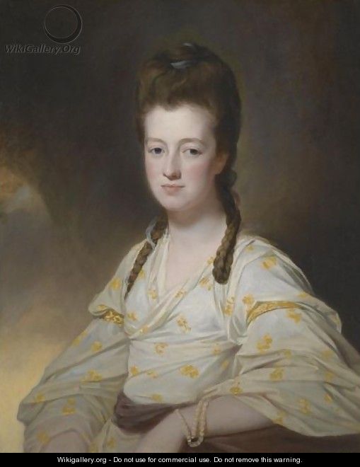 Portrait Of Lady Dorothy Cavendish (1750-1794) - George Romney