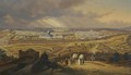 View Of Jerusalem From The Mount Of Olives - Hubert Sattler