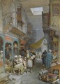 Bazaar, Suez - William Simpson
