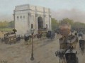 Marble Arch, London - Fritz Thaulow