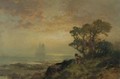 The First Ship Entering Ny Harbor, Sept. 11, 1609 - Edward Moran