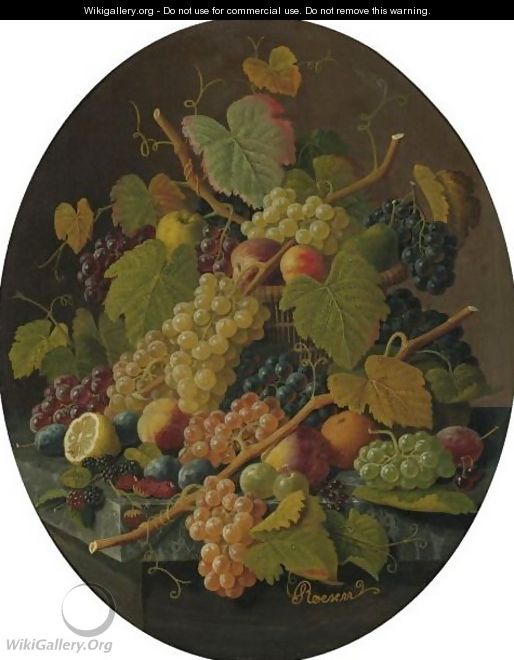 Still Life Of Fruit 2 - Severin Roesen