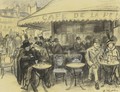 Cafe De La Paix - William Glackens