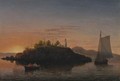 View Of Camden Mountains From Penobscot Bay - Fitz Henry Lane