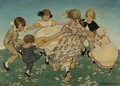 Round The Ring Of Roses - Jessie Willcox Smith