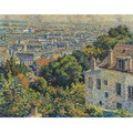 Montmartre, De La Rue Cortot, Vue Vers Saint-Denis - Maximilien Luce