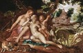 Venus And Adonis - Joachim Wtewael (Uytewael)