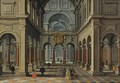 Interior Of A Church - Bartholomeus Van Bassen And Esaias Van De Velde