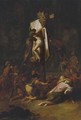 The Descent From The Cross - Leonaert Bramer