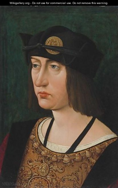 Portrait Of Louis XII, King Of France - (after) Jean Perreal